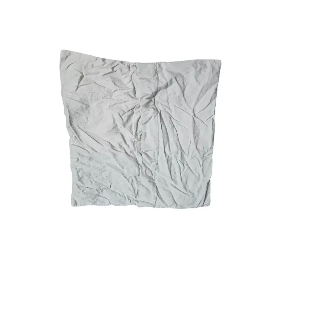 Pottery Barn Star Fish Coastal Gray Cotton Throw Pillow 18x18 Beach Minimalist